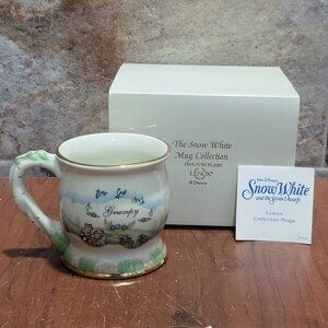 Lenox Disneys Snow White Mug Collection Dwarf Grumpy Mug 2004 NIB